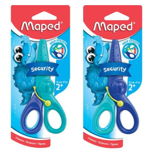Nożyczki Kidipulse 12 Cm Dla Dzieci Z Odbojnikiem Blister 472110 Maped