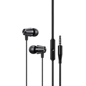 USAMS Słuchawki stereo EP-42 3,5 mm czarny/black SJ475HS01