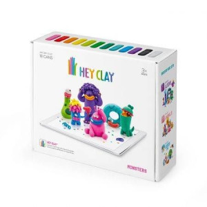18w1 HEY CLAY POTWORY Monsters MASA PLASTYCZNA zestaw hej klej