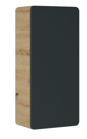 Szafka wisząca 35cm ARUBA Czarny Mat/Craft Złoty CMD