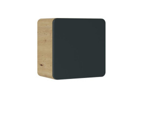 Szafka wisząca 35cm ARUBA Czarny Mat/Craft Złoty CMD