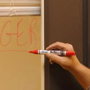 Markal SL.130 marker zmywalny wodą biały