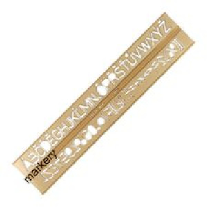 Koh i noor Szablon Logarex Cyfrowo-Literowy 20mm