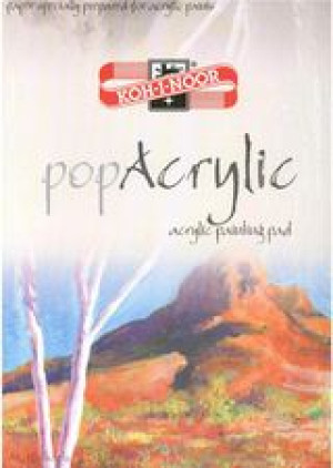 Koh i noor PopAcrylic Blok dFarb Akryl A4 10a 400g