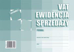 Druk Ewidencja sprzedaży VAT A5
