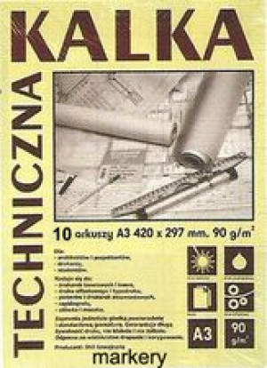 Koh i noor Kalka Techniczna A3 90g/m2 10ark