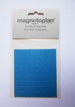 Symbol magnetyczny kwadrat niebieski 10x10 mm