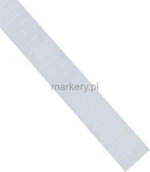 Etykiety do taśmy C-profil biały 50x15 mm