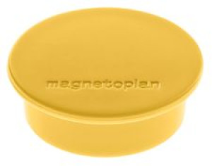 Magnesy Discofix Color 2.2kg 40x13 mm 10szt żółty