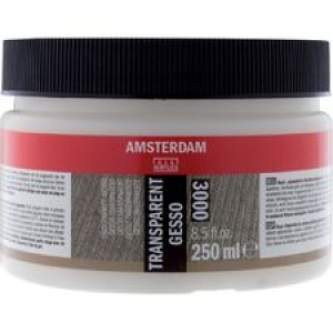 Talens Amsterdam Gesso grunt akryl 250ml Transp