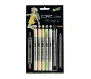 COPIC Ciao Markery Zestaw 5+1 Manga 6