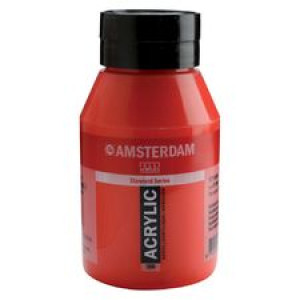 Talens Amsterdam farba akryl 1l 396 napht red med