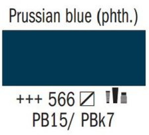 Talens Amsterdam Acryl Farba 500ml 566 prus blue p