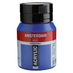 Talens Amsterdam farba akryl 500ml 570 phth blue