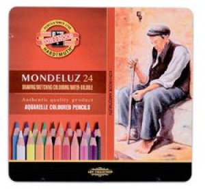 Koh i noor Mondeluz Deluxe Kredki 24kol metal