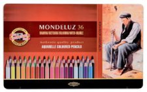 Koh i noor Mondeluz Deluxe Kredki 36kol metal