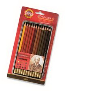 Koh i noor Polycolor Kredki Odcie Brąz 12kol Bl