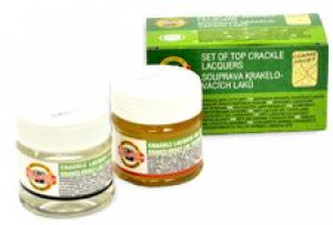 Koh i noor Lakier do Spękań Grubych 50ml + Podkład