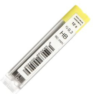 Koh i noor Wkład Grafit techniczny 0.3mm HB 12szt