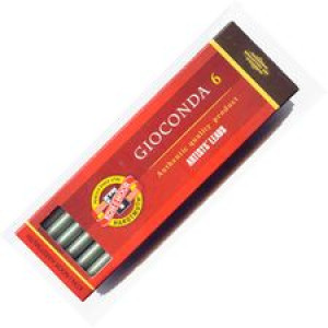 Koh i noor Wkład do Ołówka Kubuś 5.6mm Kreda 6szt