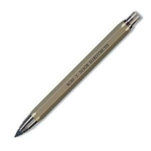 Koh i noor Ołówek Mech Kubuś 5.6mm 12cm Złoty met