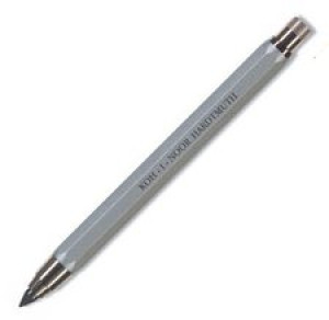 Koh i noor Ołówek Mech Kubuś 5.6mm 12cm Srebrny