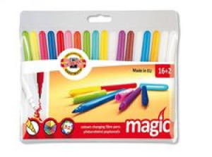 Koh i noor Magic Flamastry 16+2 kol