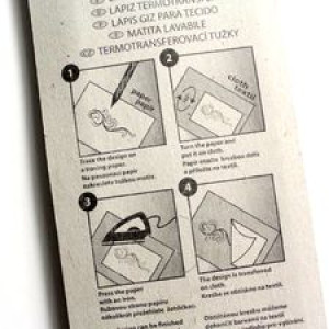 Ołówek termotransferowy przenoszenie grafiki 3szt