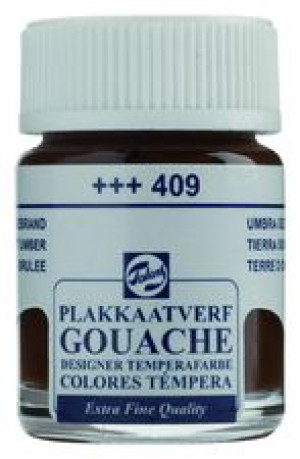 Talens Gouache Extra Fine Farba 16ml 409 Burnt Umb