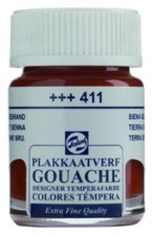 Talens Gouache Extra Fine Farba 16ml 411 BurntSien