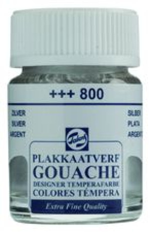 Talens Gouache Extra Fine Farba 16ml 800 Silver