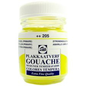 Talens Gouache Extra Fine Farba 50ml 205 Lemon Yel