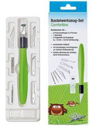 Wedo COMFORT Skalpel zestaw z różnymi ostrzami
