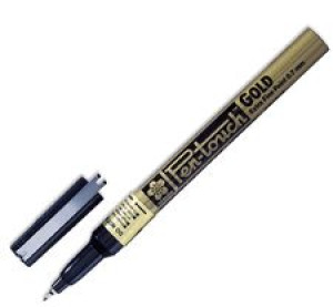 Sakura Pen-Touch Extra Fine Marker 0,7mm Gold