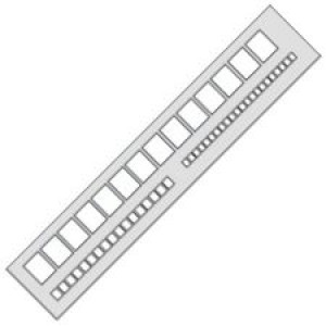 Leniar Szablon okienkowy prosty 20mm /75mm /5mm