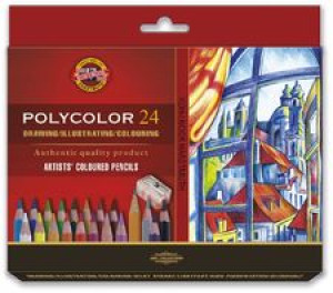 Koh i noor Polycolor Kredki 24kol+2 olówki karton