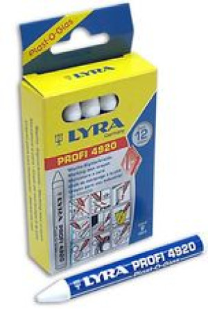 Lyra Profi 4920 Plast-O-Glas Lubryka 9,5/90 biały