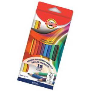 Koh I Noor Kredki Szkolne 12 kol FCC 100%