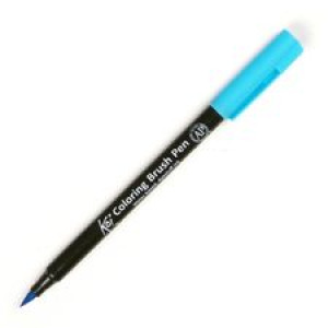 Sakura Koi Color Brush Marker 125 Sky Blue