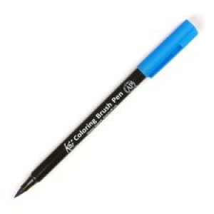 Sakura Koi Color Brush Marker 225 Steel Blue