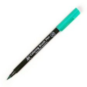 Sakura Koi Color Brush Marker 28 Bluegreenlight