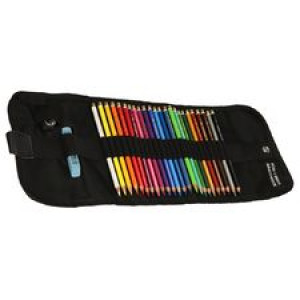Koh I Noor polycolor kredki 24 kol czarne etui