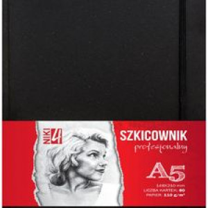 szkicownik profesjonalnyA5 110 g 80 kartek