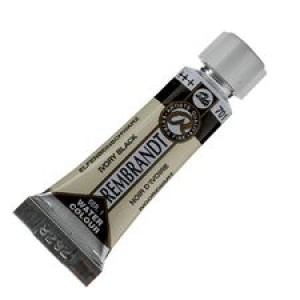 Talens Rembrandt farba Water 5ml 701 ivory black