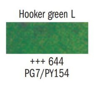 Talens Van Gogh Aquarel Farba 10ml 644 HookerGreen