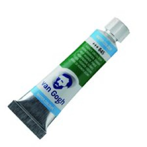 Talens Van Gogh Aquarel Farba 10ml 645 HookerGreen