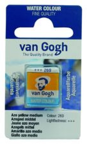Talens Van Gogh Aquarel Farba kostki 269 Azo Yello