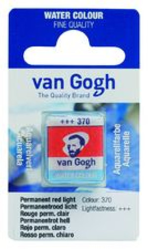 Talens Van Gogh Aquarel Farba kostki 370 Per Red