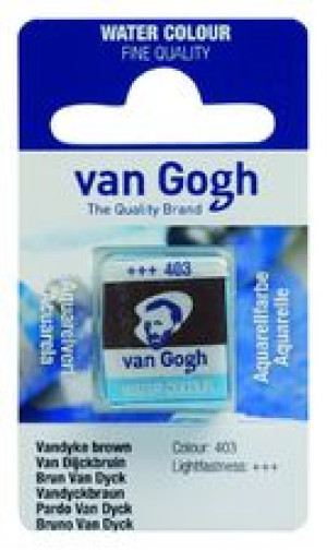 Talens Van Gogh Aquarel Farba kostki 403 V D Brown