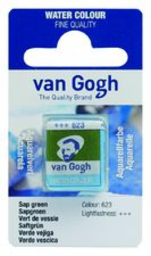 Talens Van Gogh Aquarel Farba kostki 623 Sap Green